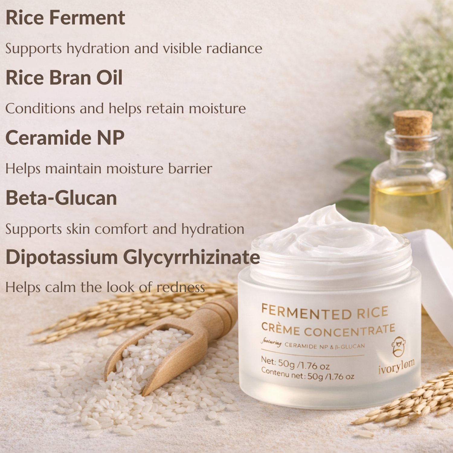 Fermented Rice Crème Concentrate