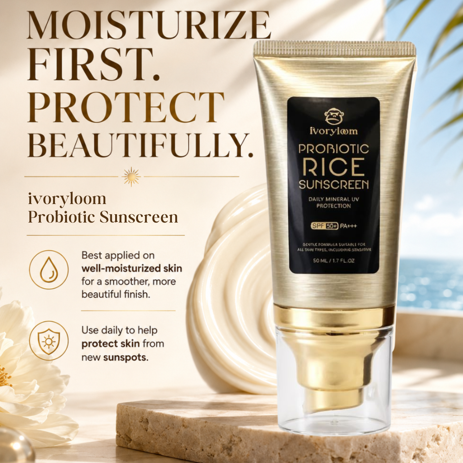 Probiotic Rice Mineral Sunscreen SPF 50+
