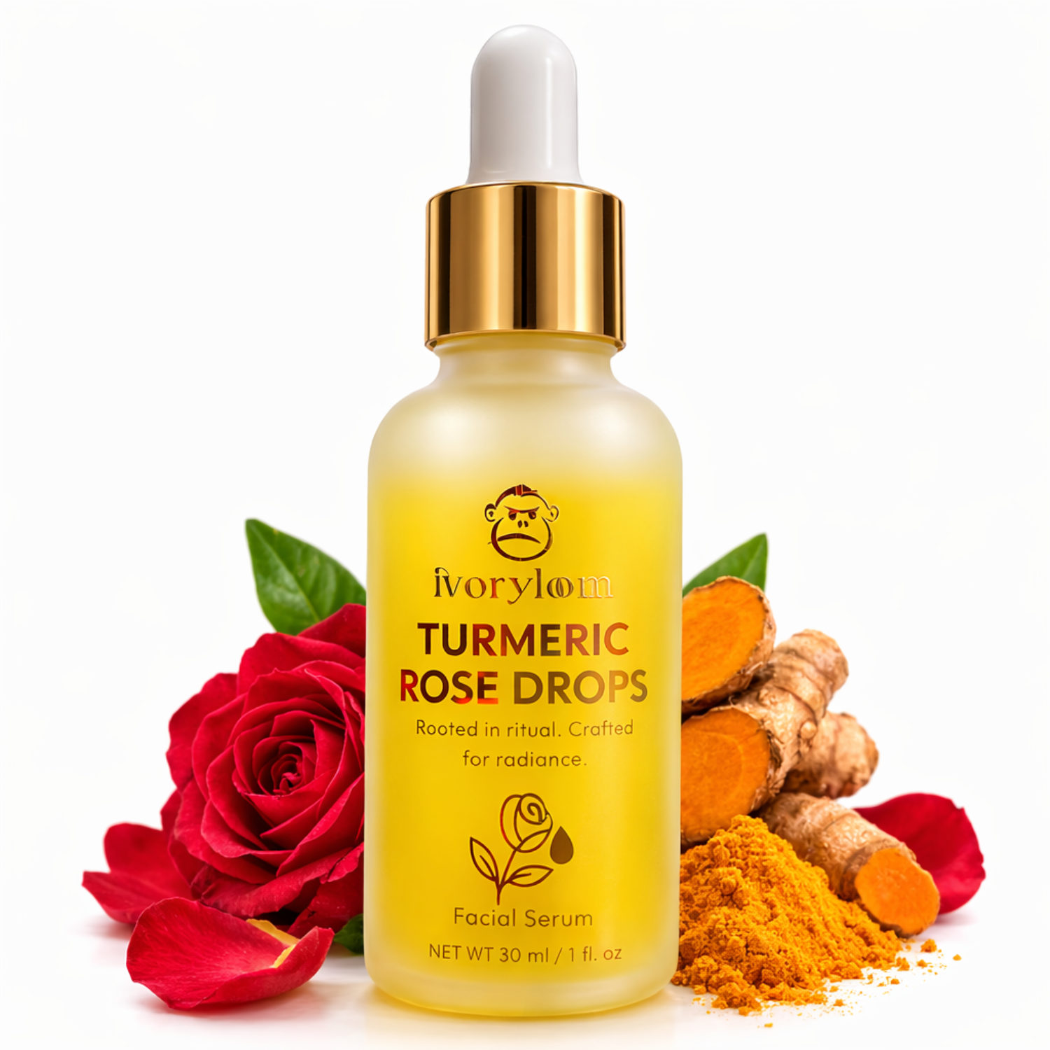 Turmeric Rose Drops