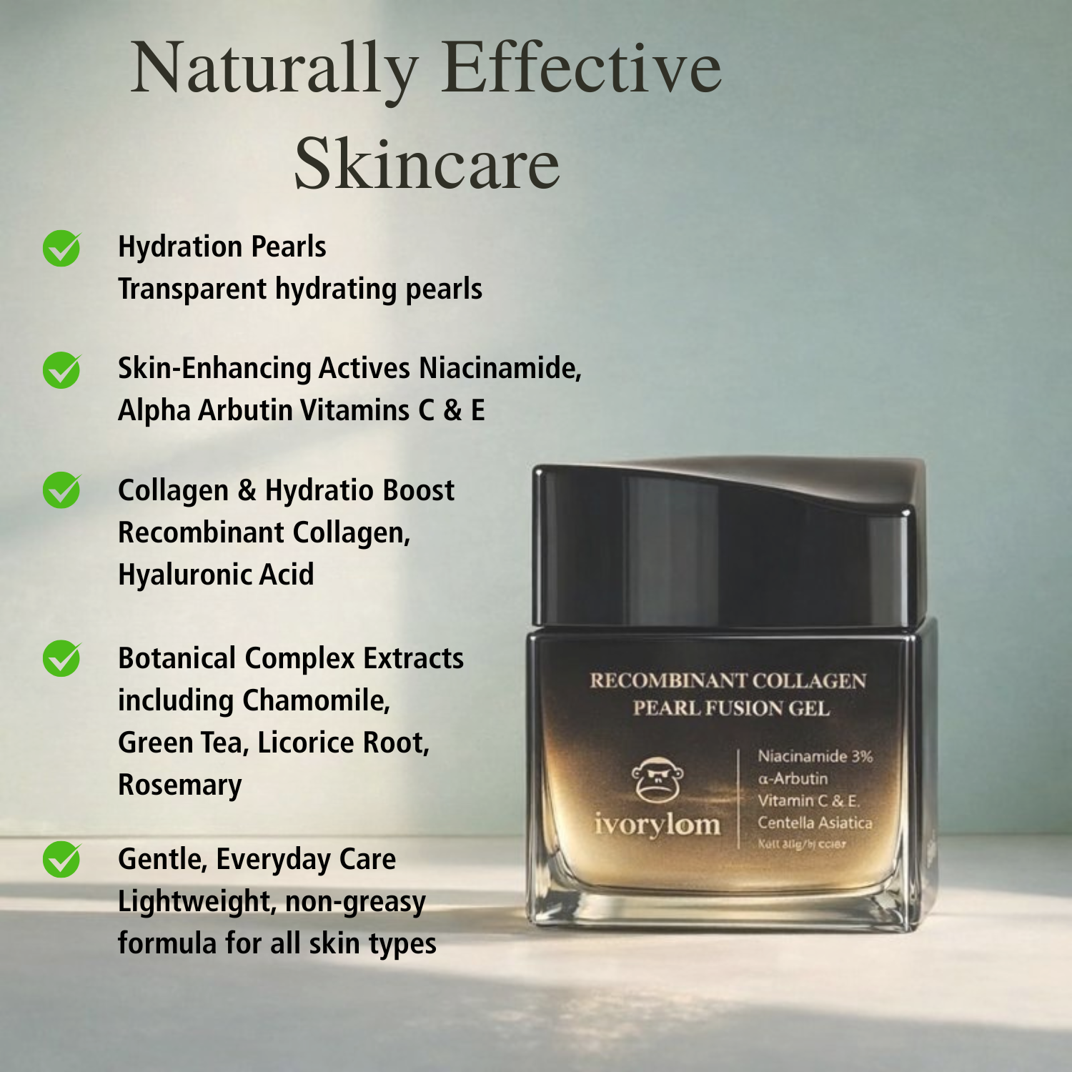 Recombinant Collagen Pearl Fusion Gel