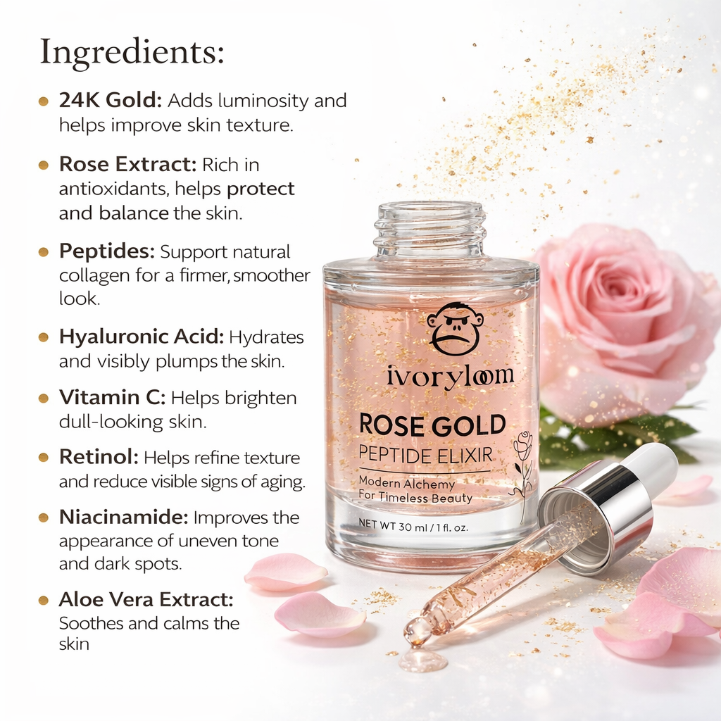 Rose Gold Peptide Elixir