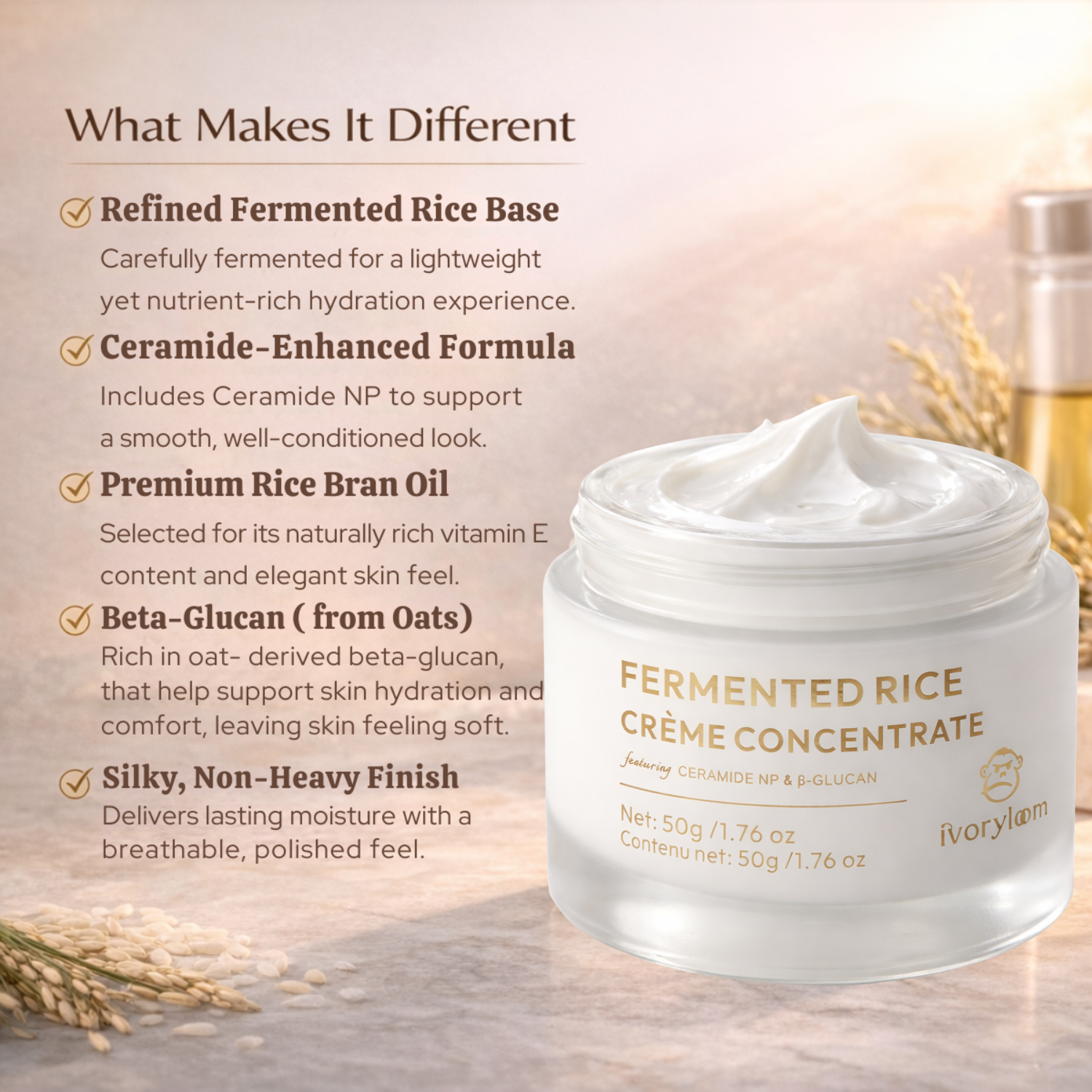 Fermented Rice Crème Concentrate